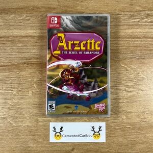 Arzette The Jewel of Faramore Nintendo Switch Game Limited Run NEW SEALED